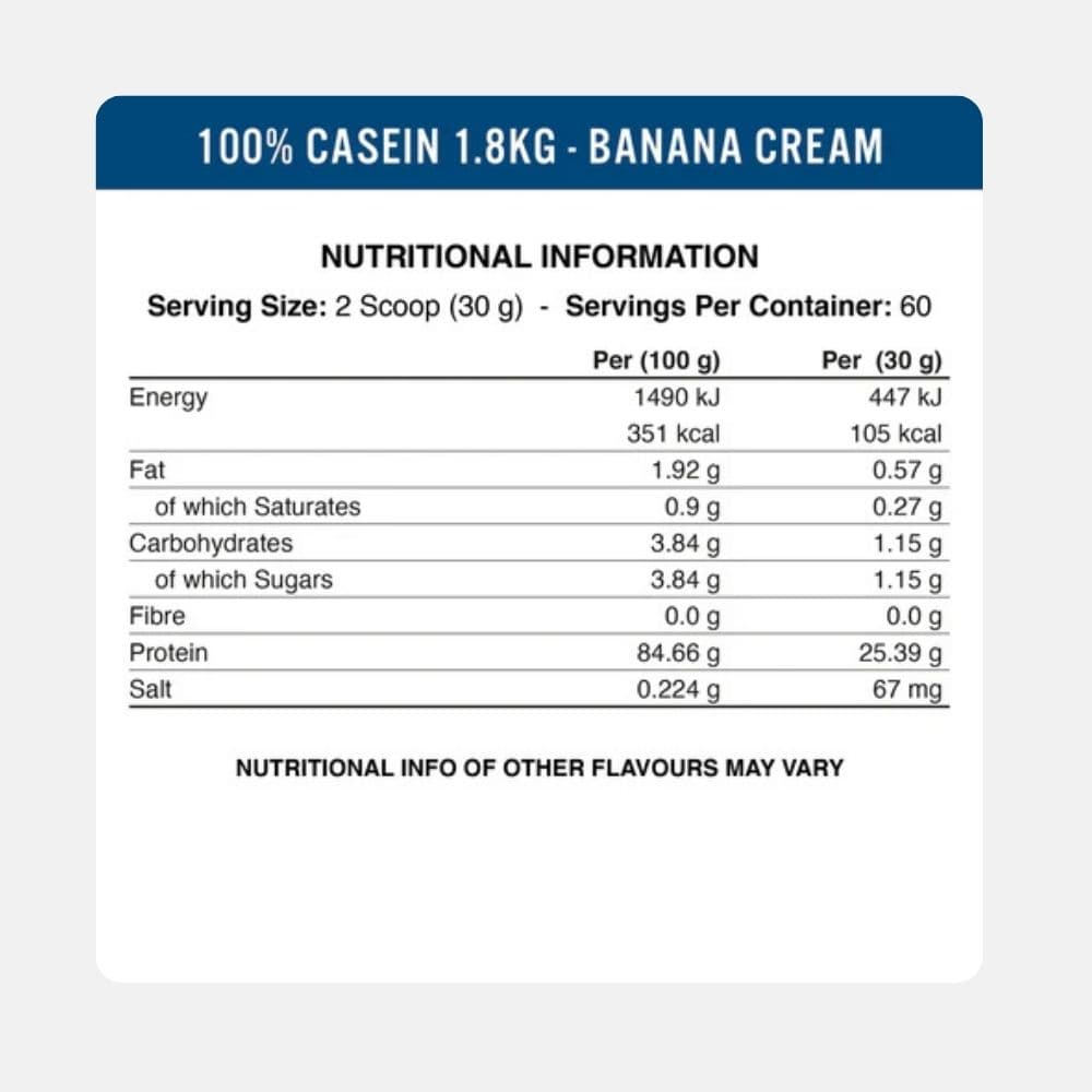 Applied Nutrition Night-Time Casein Protein Powder - 900g 2