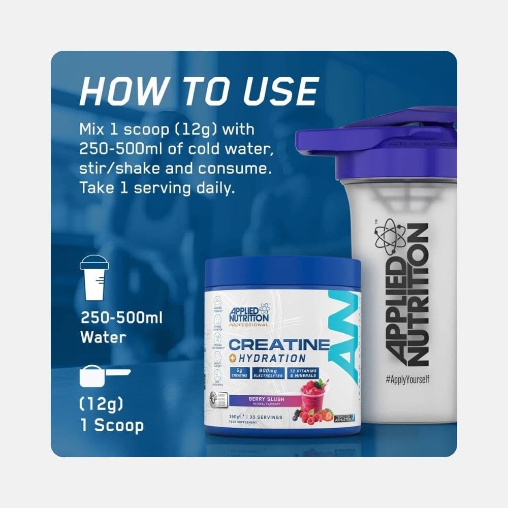 Applied Nutrition Creatine Monohydrate with Electrolytes - 50 Servings 2