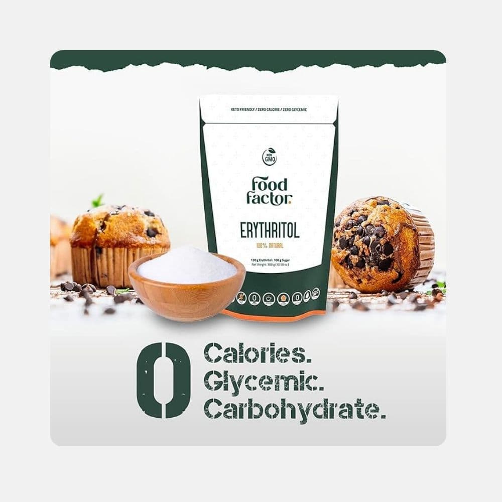 Food Factor Erythritol Granulated Sweetener - 300g 4