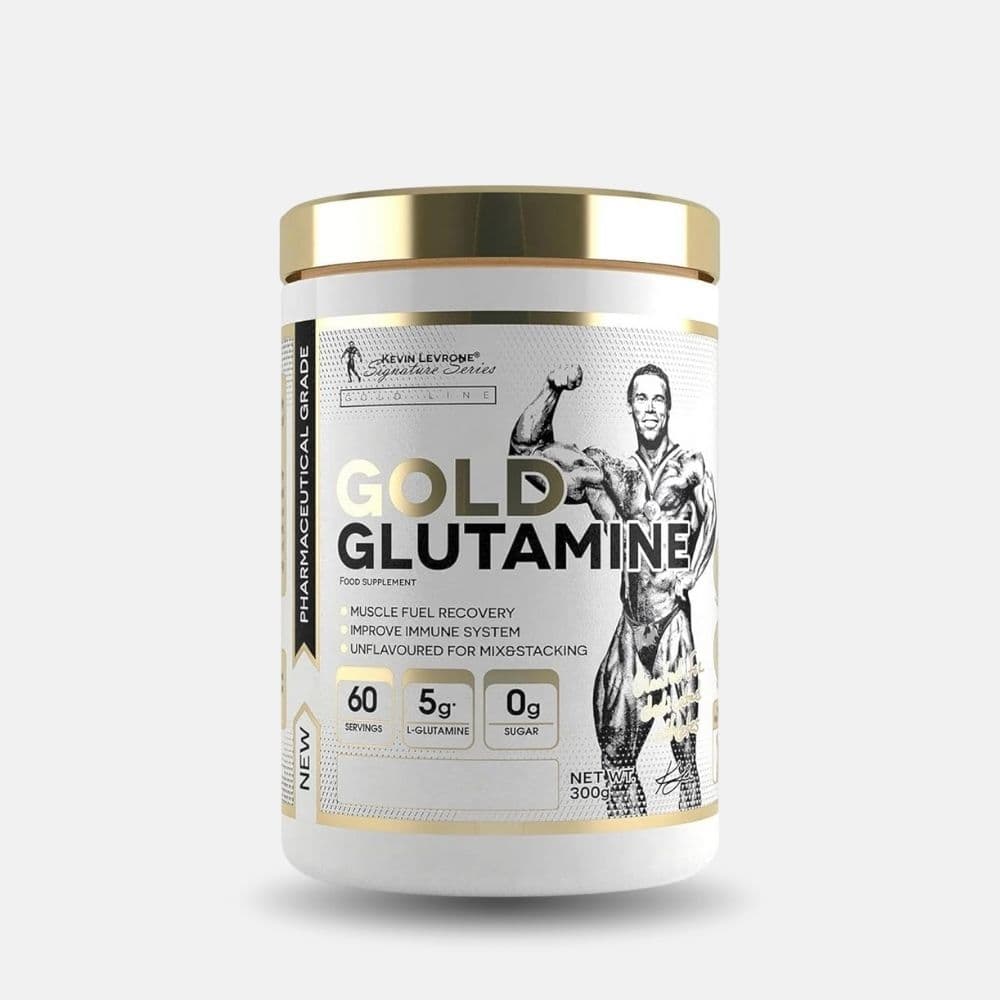 Kevin Levrone Gold L-Glutamine Powder 300g - Unflavored Supplement
