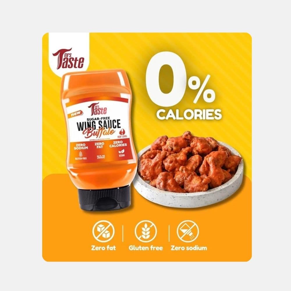 Mrs Taste Zero Calorie Buffalo Wing Sauce - 300 ml 3