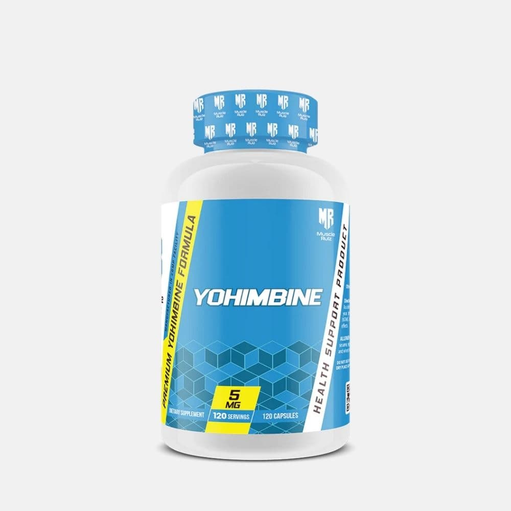 Muscle Rulz Yohimbine HCL Capsules - 120 Count