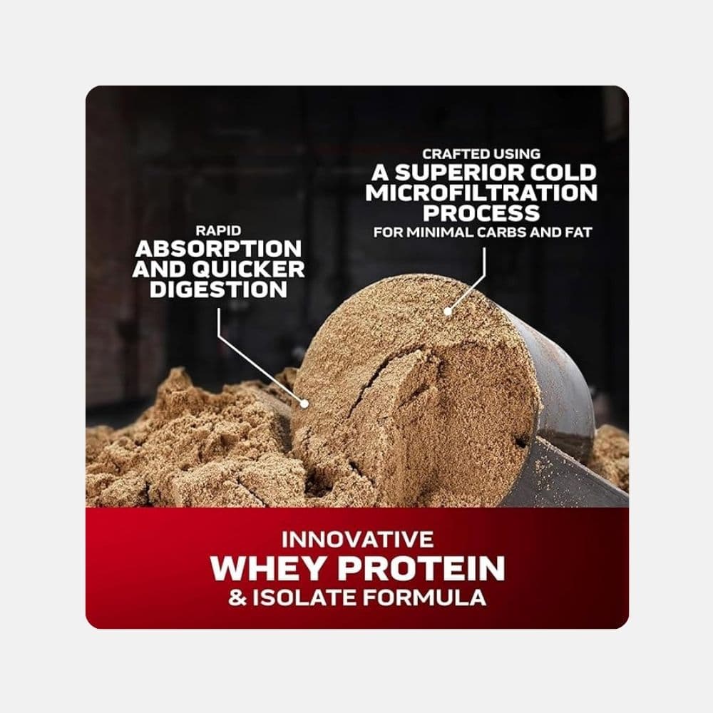 Muscletech Nitro-Tech Whey Protein Powder - Milk Chocolate Flavor (1.8 kg) 4