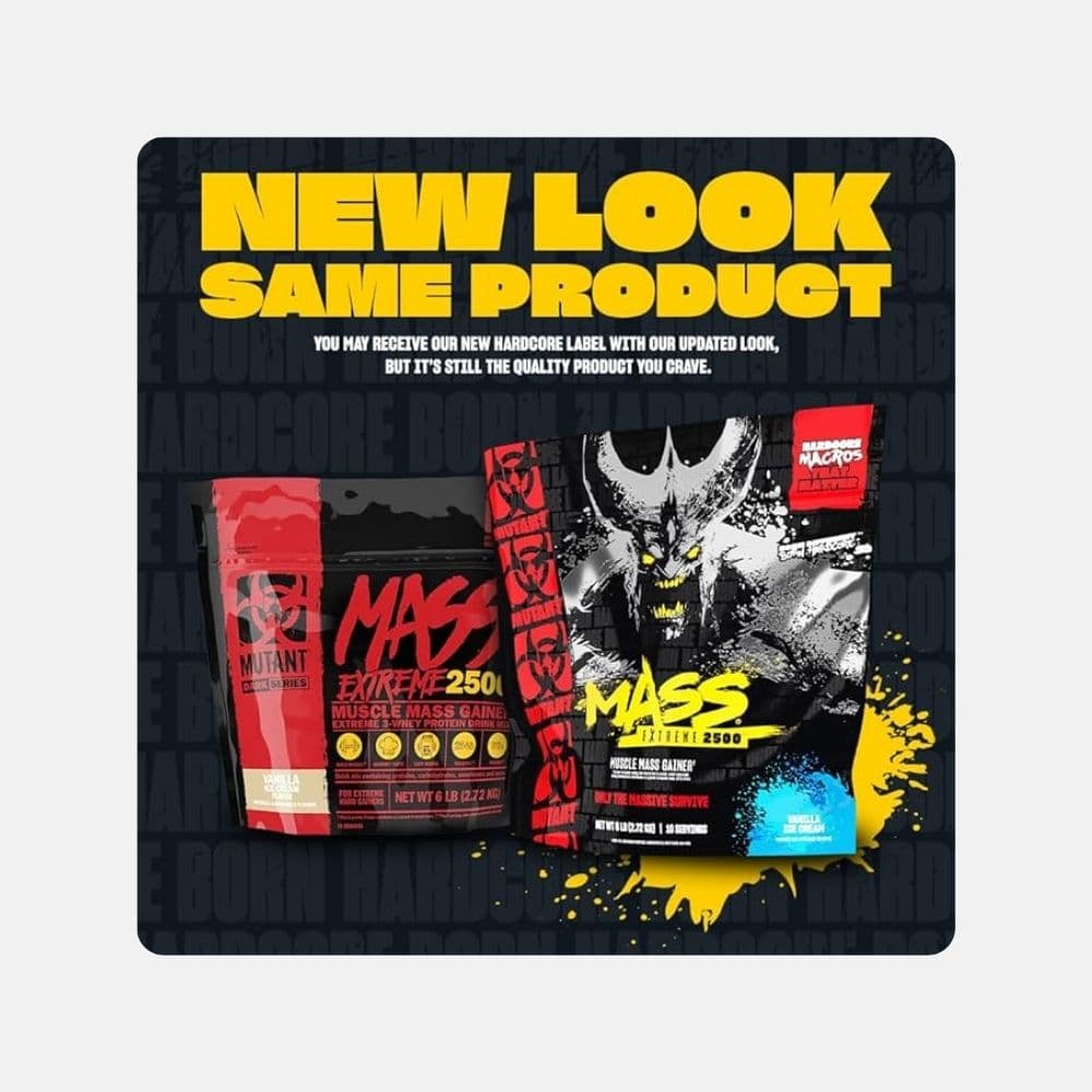 Mutant Mass High-Calorie Muscle Gainer - 5 lb 2