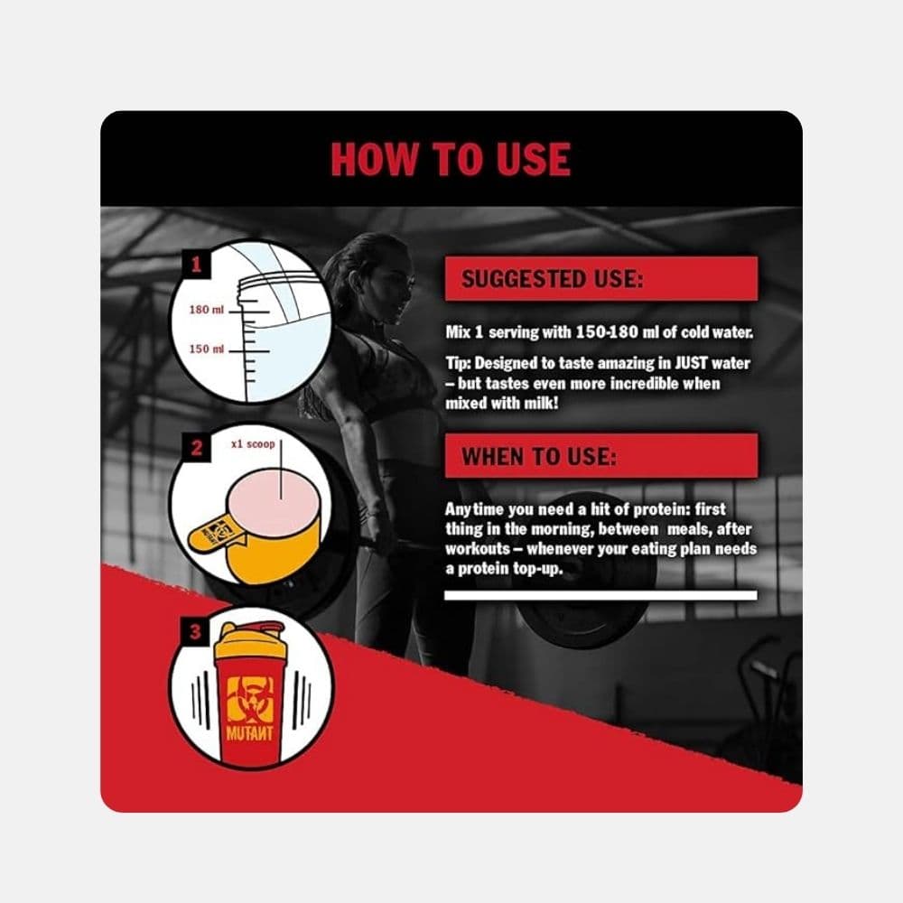 Mutant ISO Surge Whey Protein Isolate (2.27 kg) 4