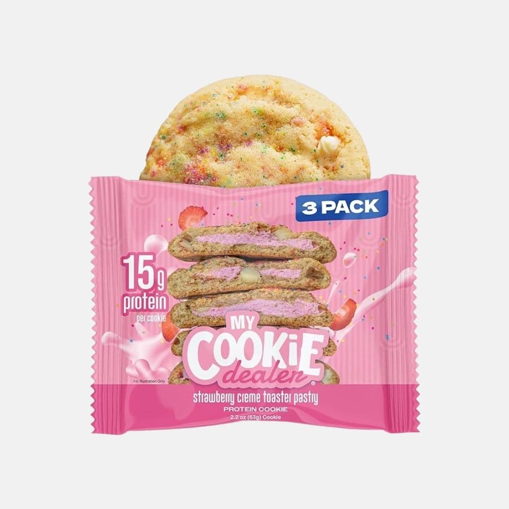 Strawberry Creme Protein Cookie - Delicious Snack 6