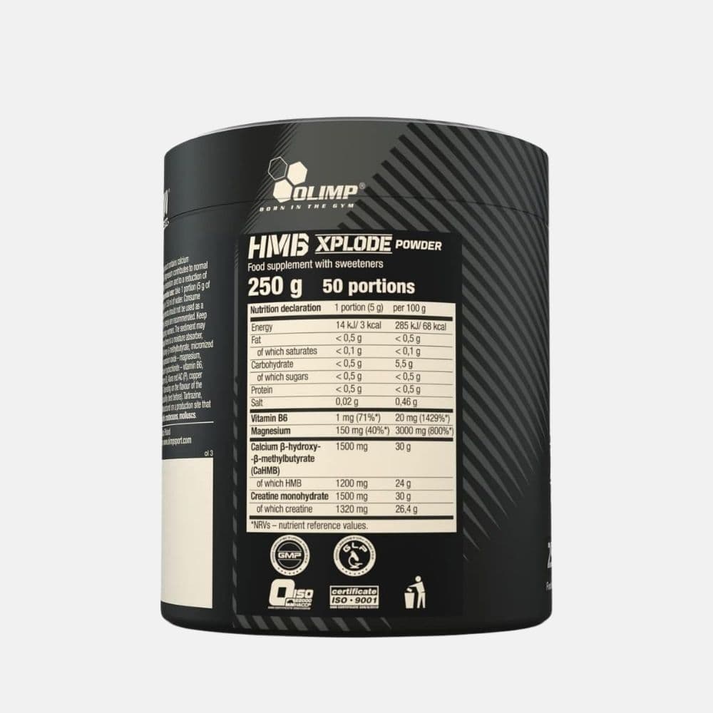 Olimp HMB Xplode Powder - 250g for Enhanced Performance 4