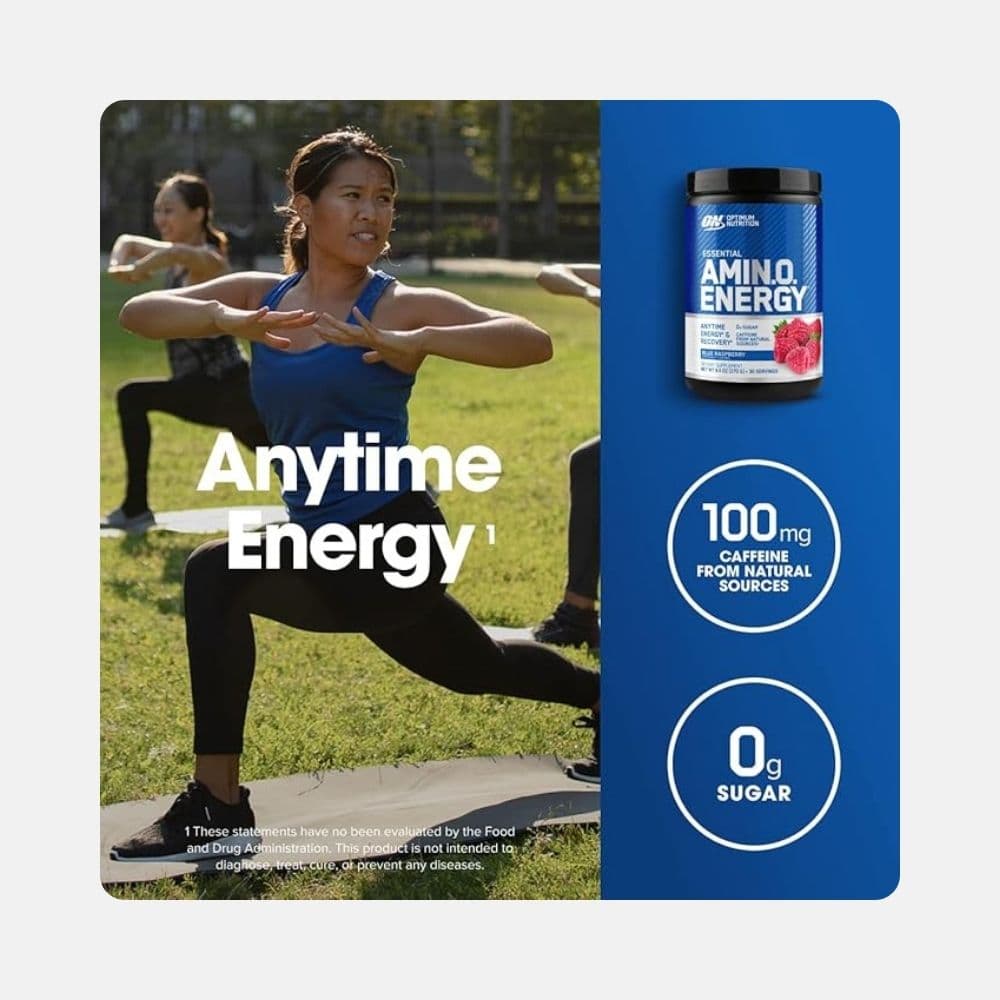 ON Amino Energy Powder with Caffeine and Electrolytes - 270g 7