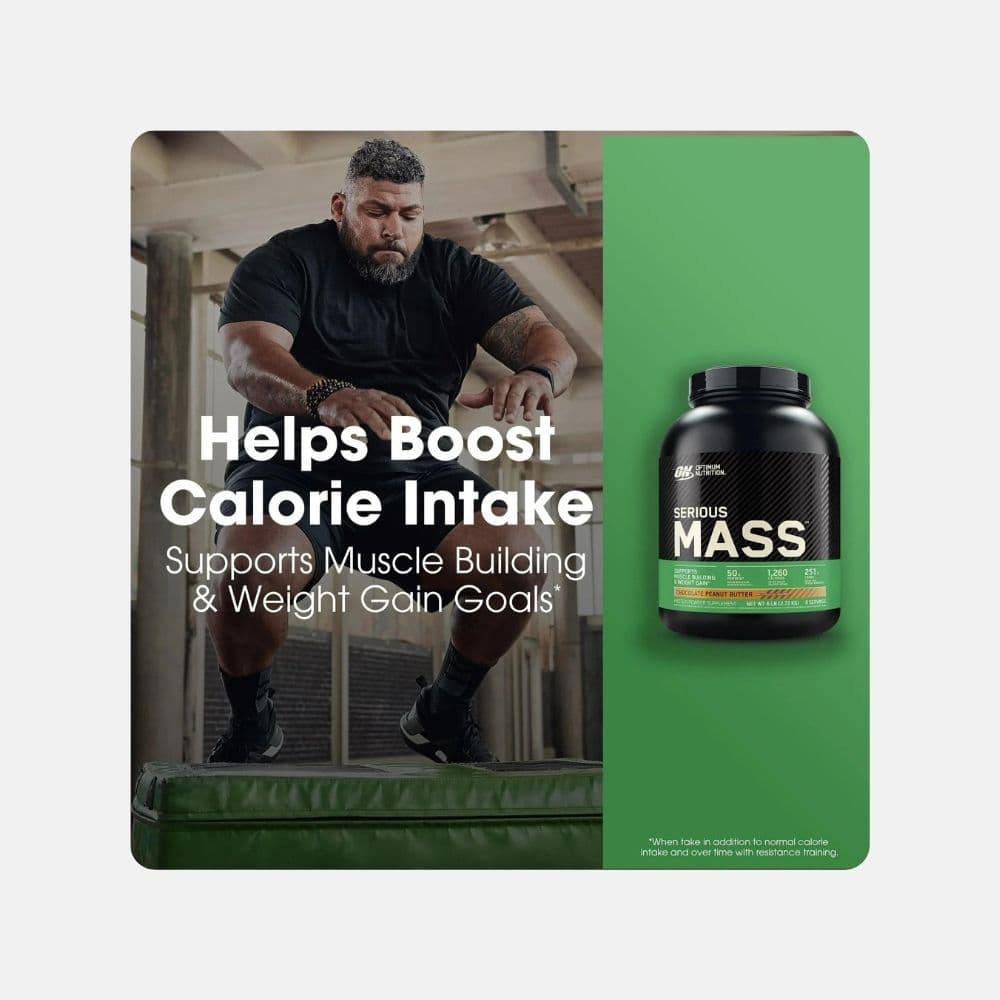 Optimum Nutrition Serious Mass Gainer Powder - 2.72 kg 2