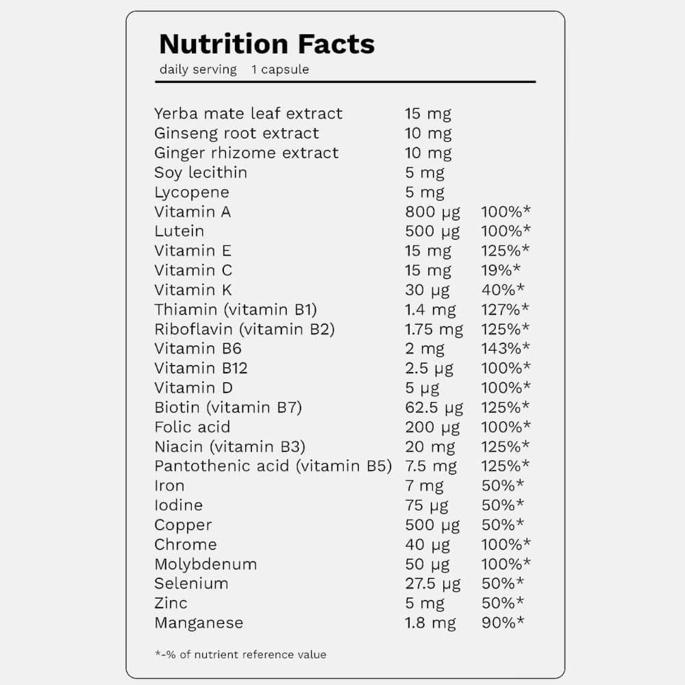 Paxas Men's Multivitamin with Collagen & Amino Acids - 60 Tablets 2