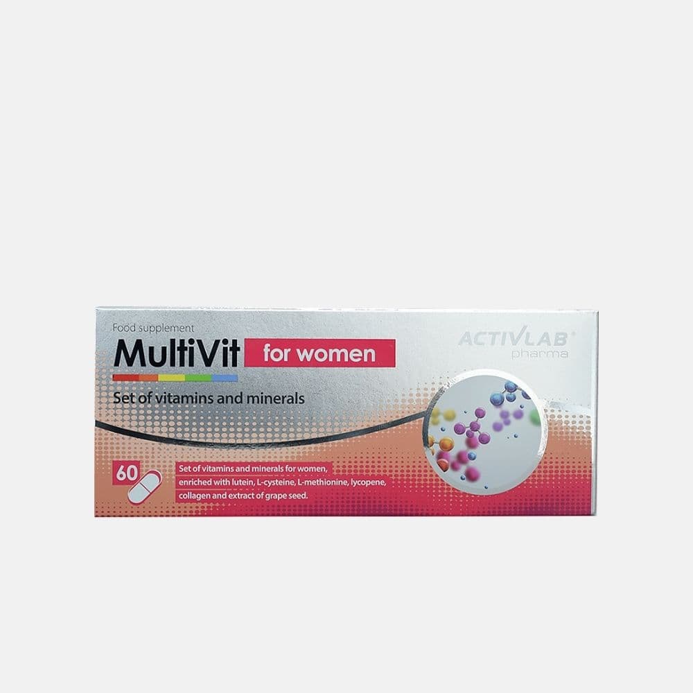 Paxas MultiVit Women Multivitamin Tablets - 60 Count 3