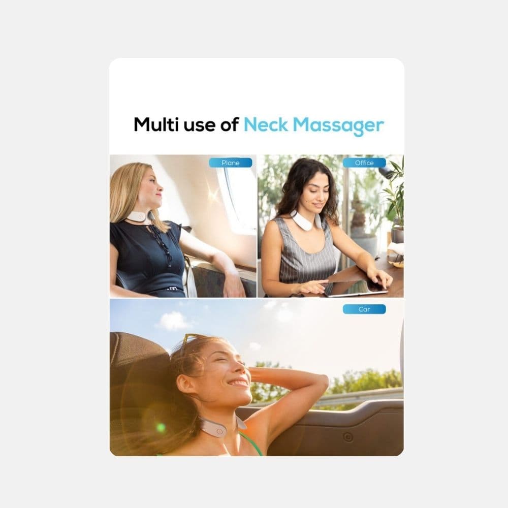 QUTEK MagiCure Rechargeable Neck Massager 3