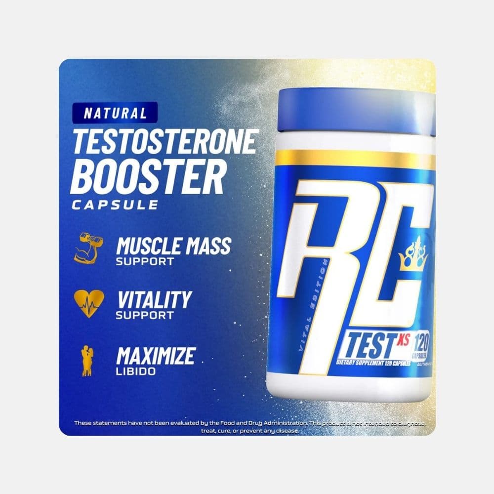 RC Test XS D-Aspartic Acid Capsules - 120 Count 2