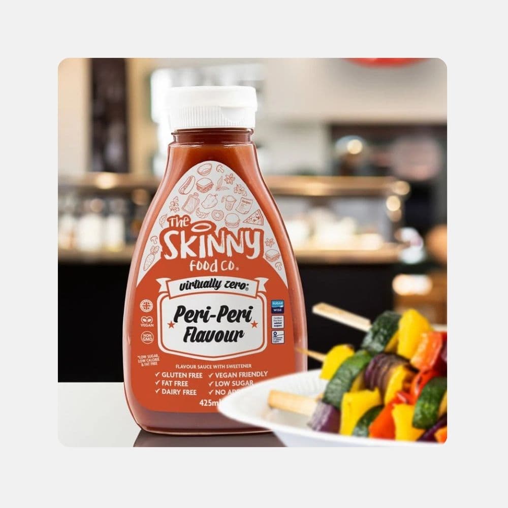 Skinny Food Co Zero Calorie Peri Peri Sauce 425ml 5