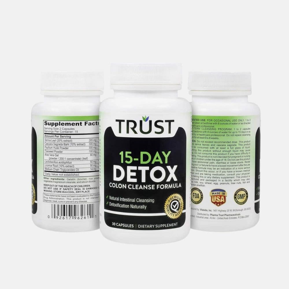 15-Day Detox Colon Cleanse Capsules - 30 Count 3