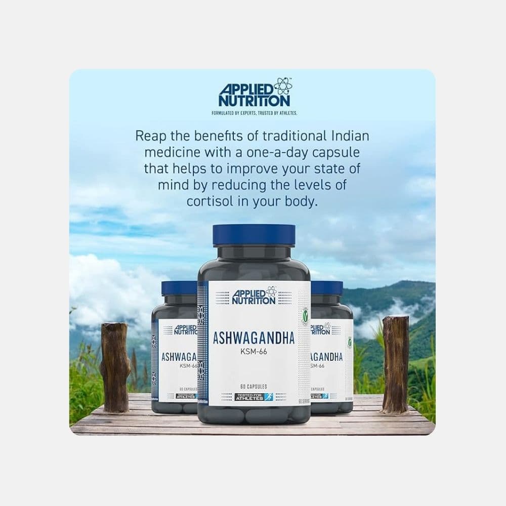 Applied Nutrition KSM-66 Ashwagandha Capsules (60 Count) 6