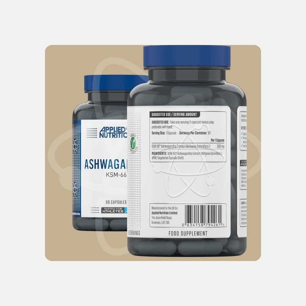 Applied Nutrition KSM-66 Ashwagandha Capsules (60 Count) 3