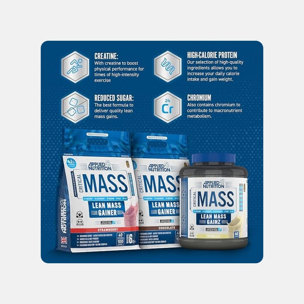 Applied Nutrition Critical Mass Professional Powder 2.4kg 4