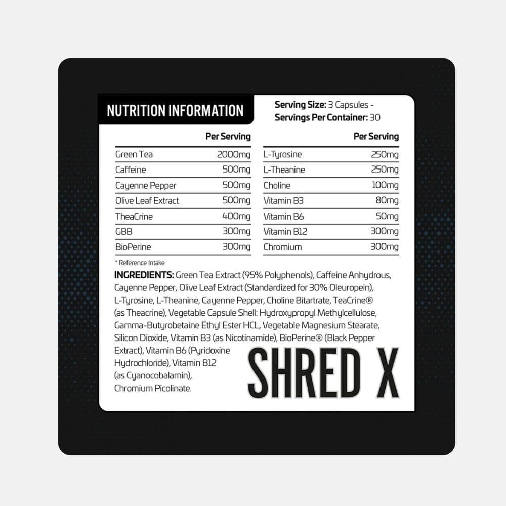 Applied Nutrition Shred-X Capsules for Active Lifestyles 3