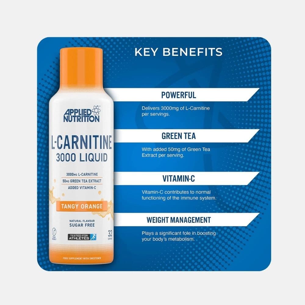 Applied Nutrition L-Carnitine 3000 Liquid Supplement - 32 Servings 4