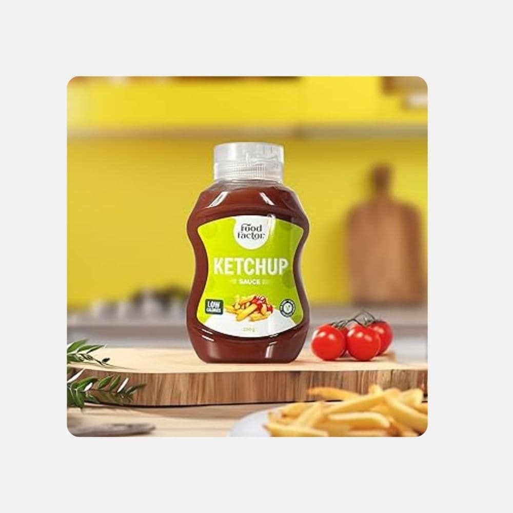 Food Factor Low-Calorie Ketchup Sauce 250g 4