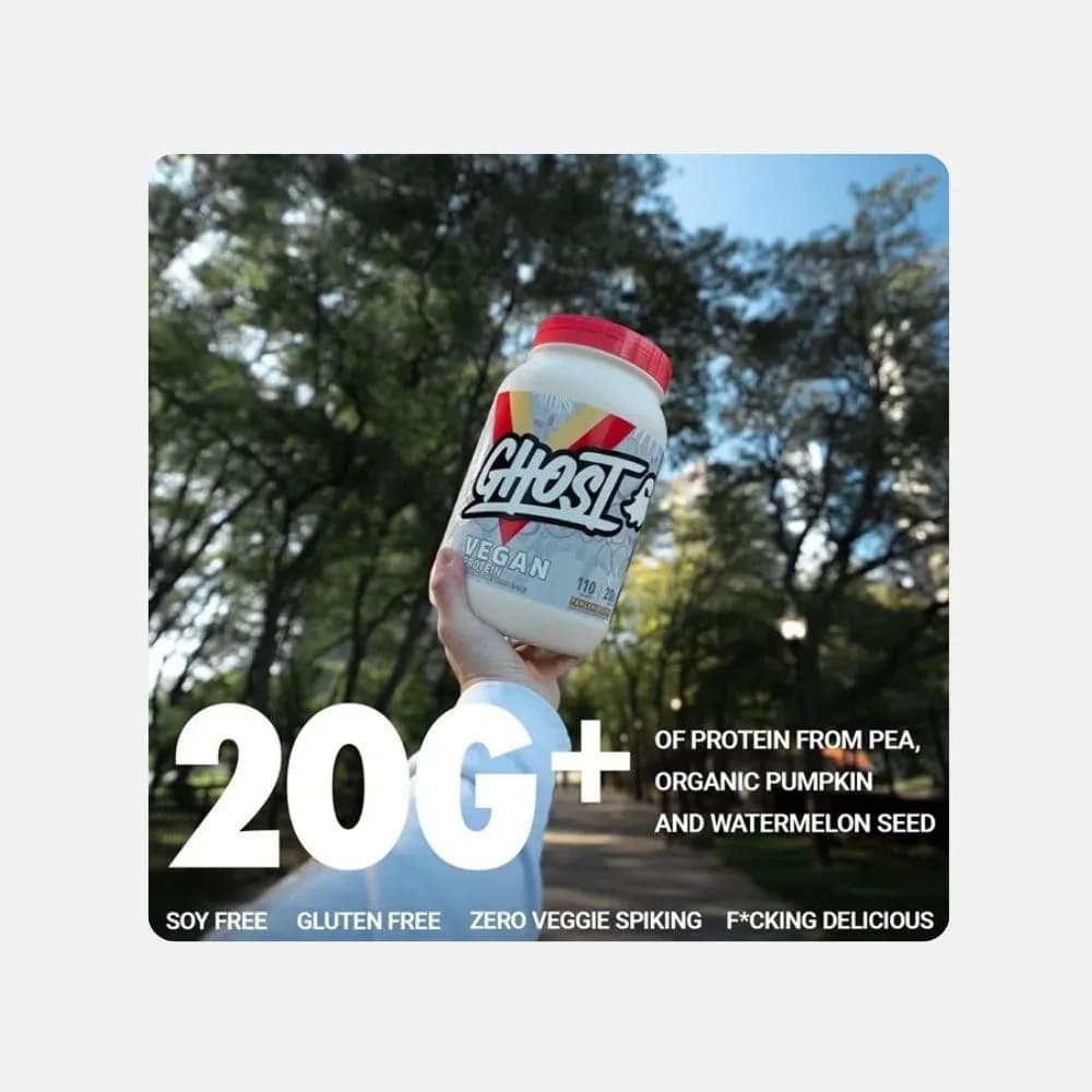 Ghost Vegan Protein Powder - 2 lb Plant-Based Blend 3