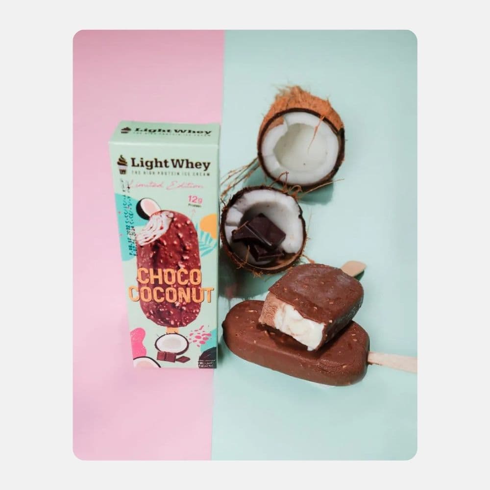 Protein-Packed Light Whey Ice Cream Stick - 120ml 2