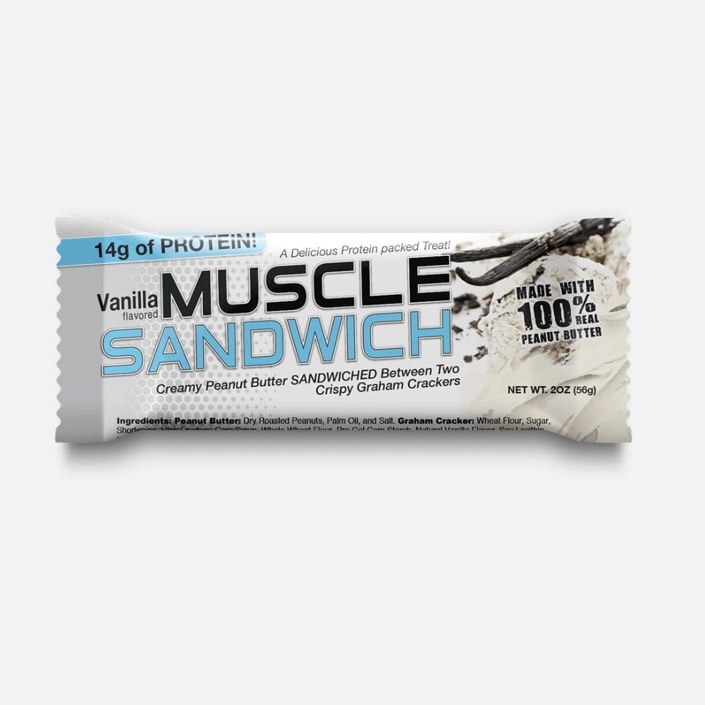 Muscle Sandwich Protein Bar - 14g Protein Snack 3