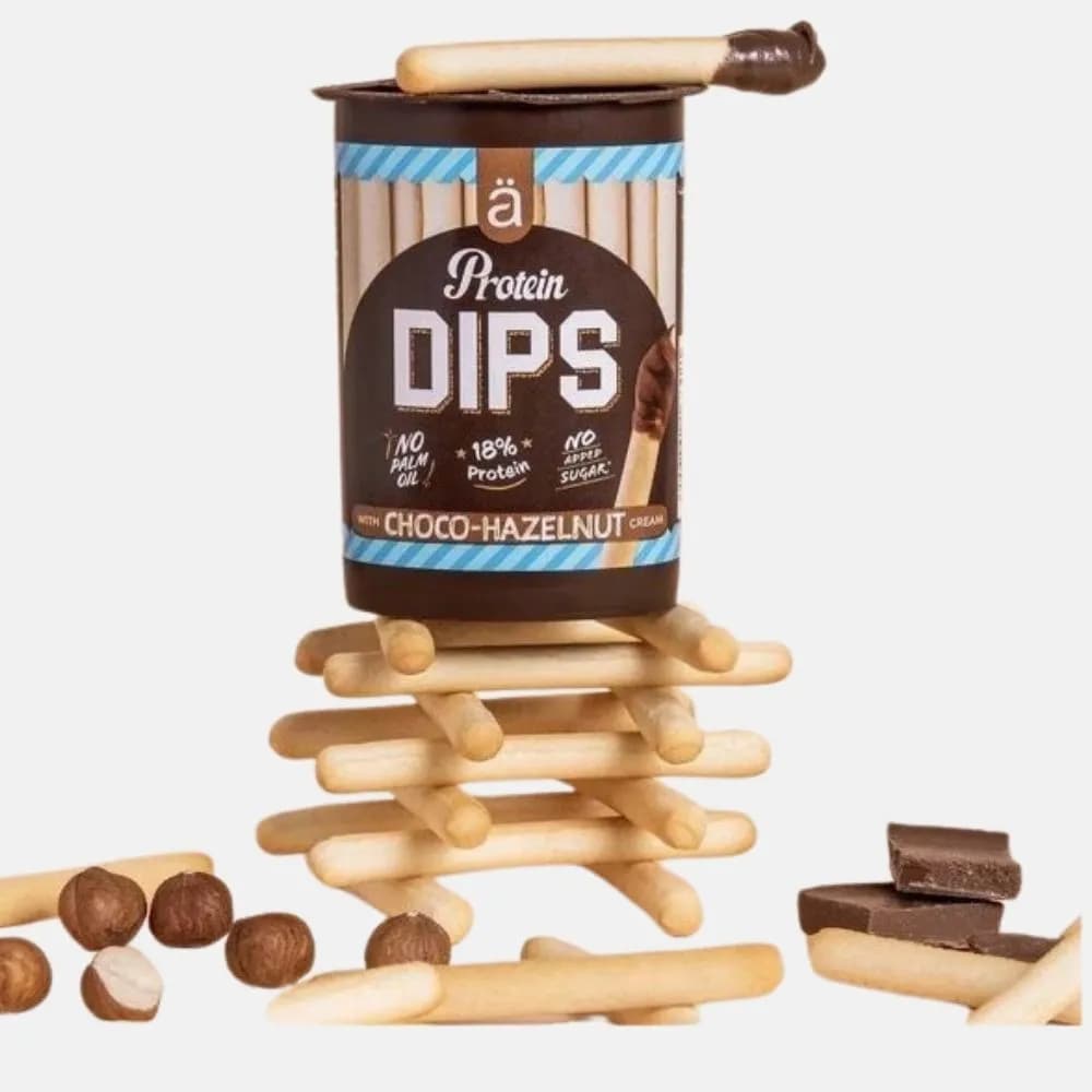 Protein Dips Choco-Hazelnut Snack with Breadsticks - 52g 2