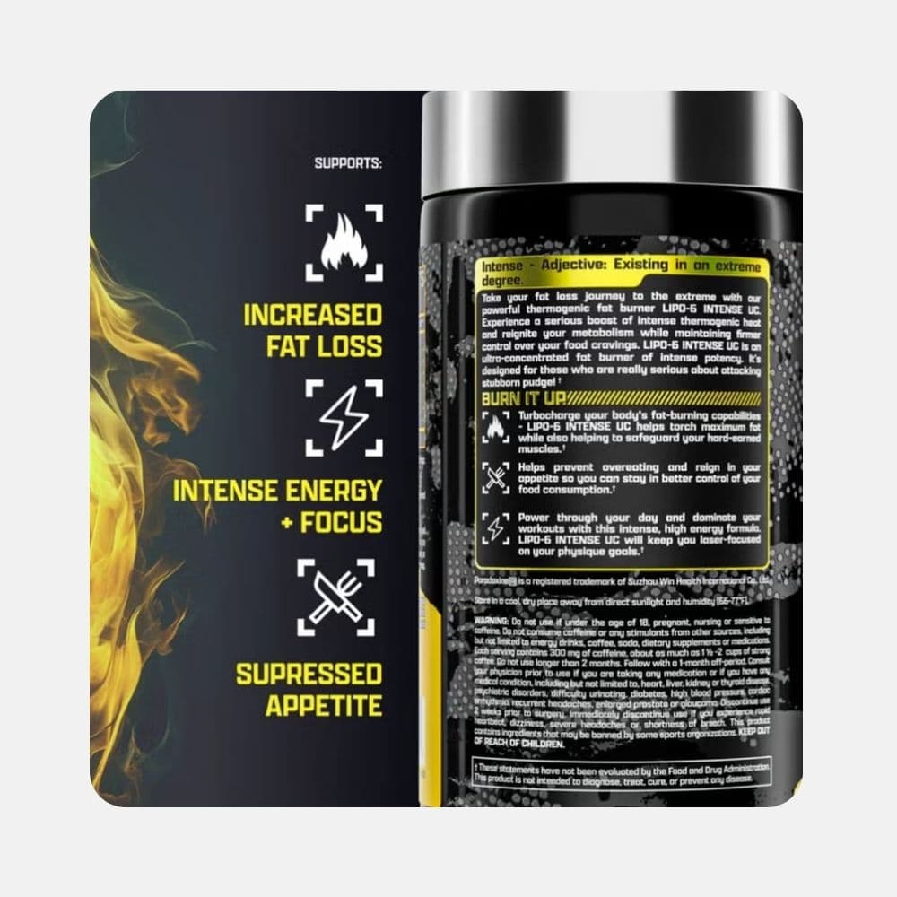 Lipo-6 Black UC Capsules - 60 Count for Daily Support 2