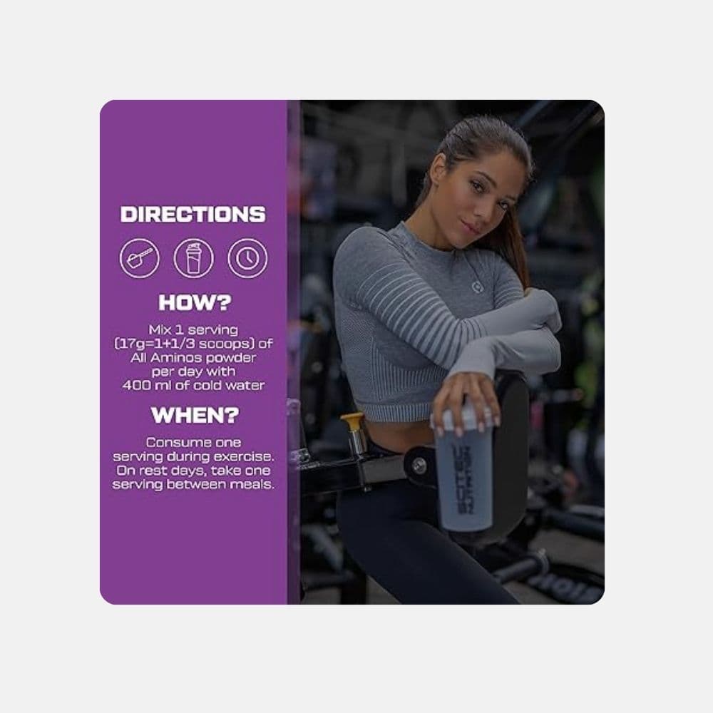 Scitec Nutrition Amino Acids Powder with Magnesium - 340 g 3