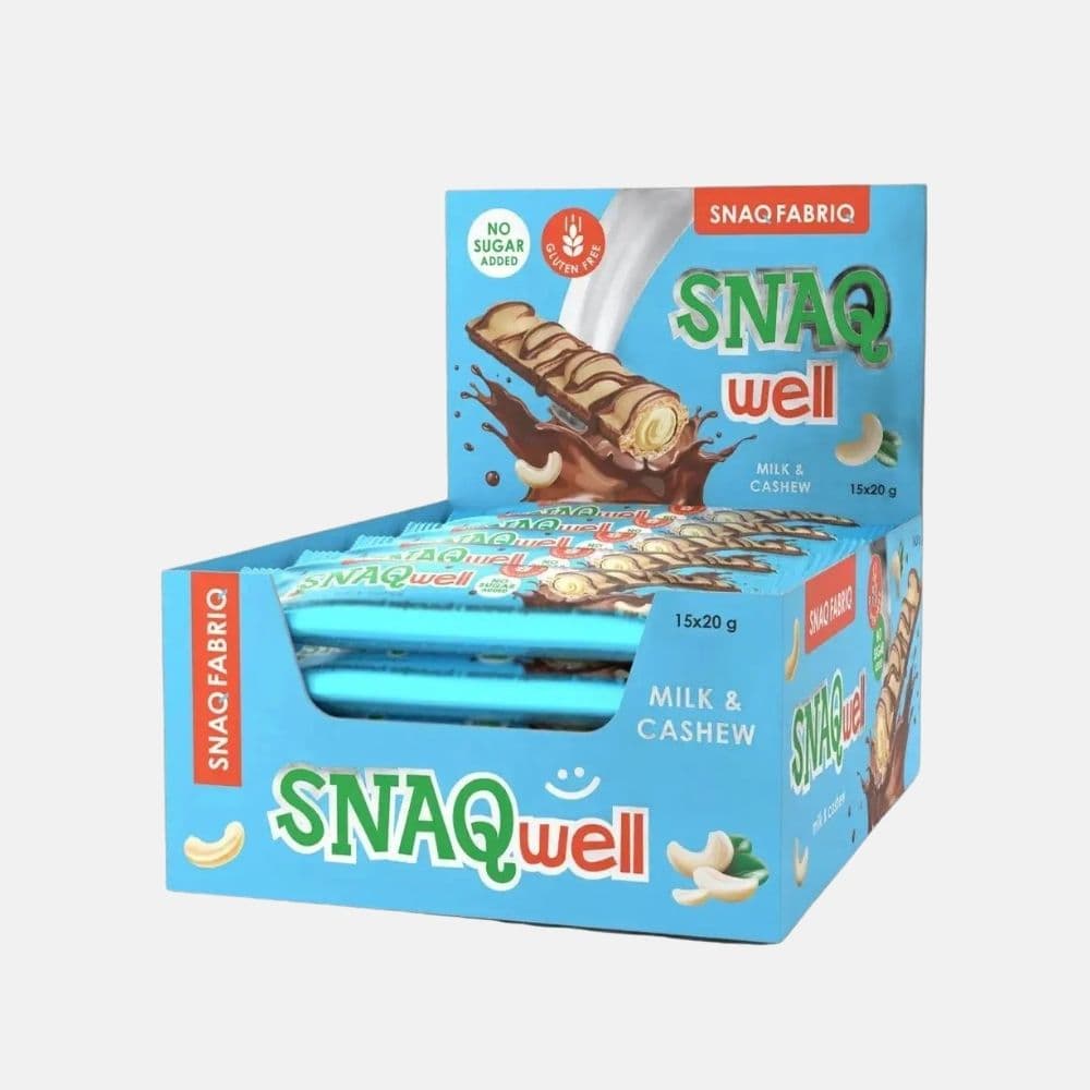 Snaq Well Low-Calorie Gluten-Free Wafer Snack 20g 2