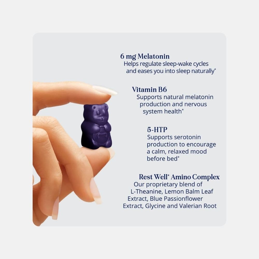 SugarBearPRO Sleep Gummies with Melatonin & Botanicals (62 Count) 4