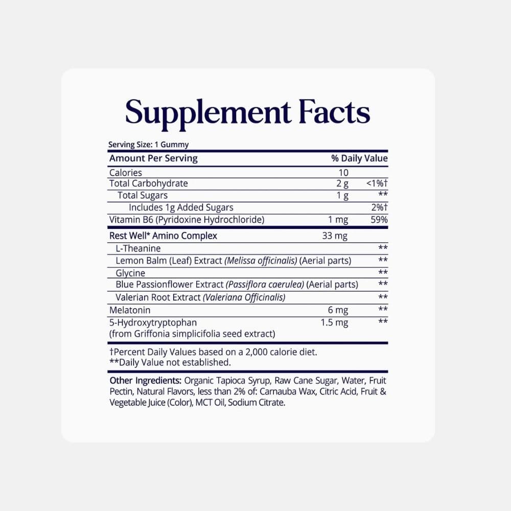 SugarBearPRO Sleep Gummies with Melatonin & Botanicals (62 Count) 7