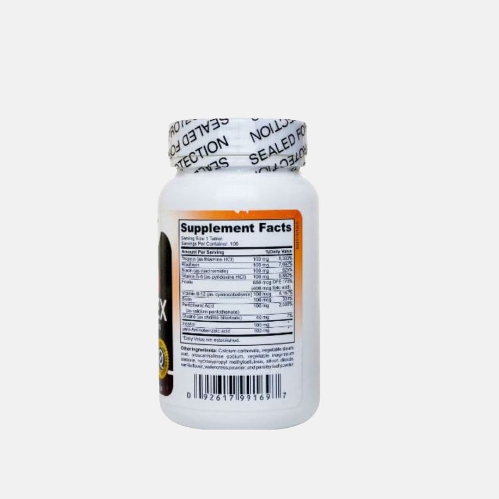 Trust B-100 Complex - Essential B-Vitamins (100 Tablets) 2