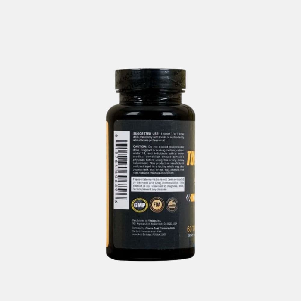 Turmeric Curcumin Supplement - 60 Non-GMO Tablets 2