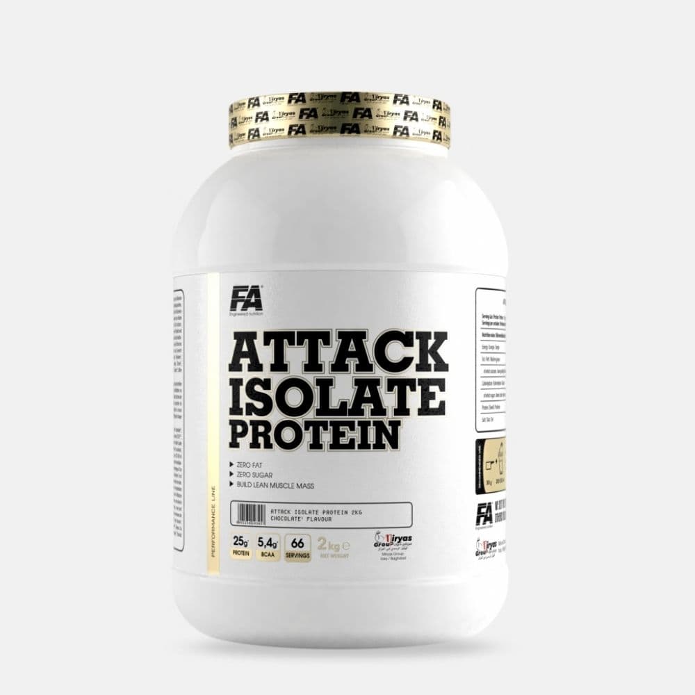 FA Attack Whey Protein Isolate - Chocolate Flavored (2 kg)